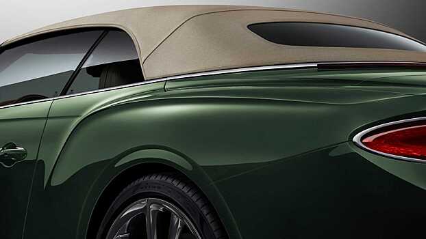 Bentley Continental GTC получил «твидовую» крышу