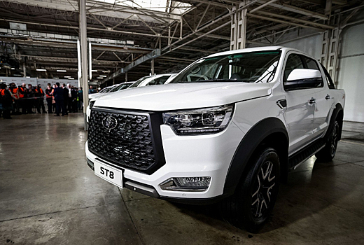 УАЗ начал выпускать пикапы Sollers ST6 и ST8 по полному циклу