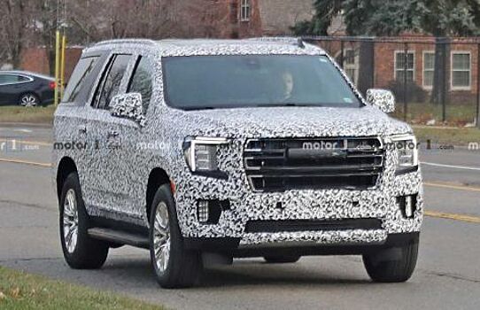 Обновленный внедорожник GMC Yukon проходит серию испытаний