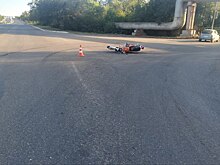 В Оренбурге в ДТП пострадал 56-летний водитель мотоцикла