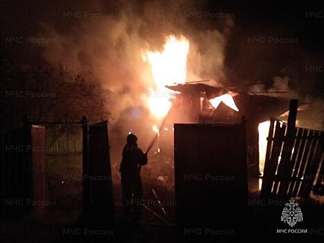 За последние дни в Забайкалье произошло возгорание двух построек