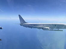 Перехват P-8 Poseidon над Черным морем сняли на видео с борта истребителя