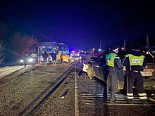 Три человека пострадали при столкновении автобуса с двумя легковушками в Серпухове