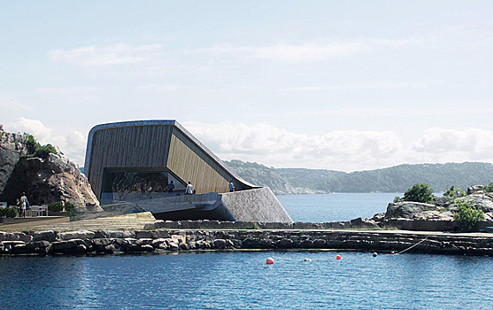 В Норвегии откроют самый большой подводный ресторан