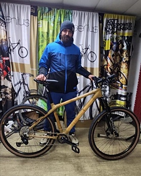 Ставрополец собрал велосипед из бамбука