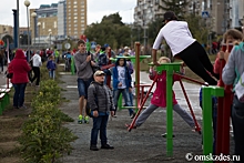 В Омске появится десять новых тренажерных площадок – список