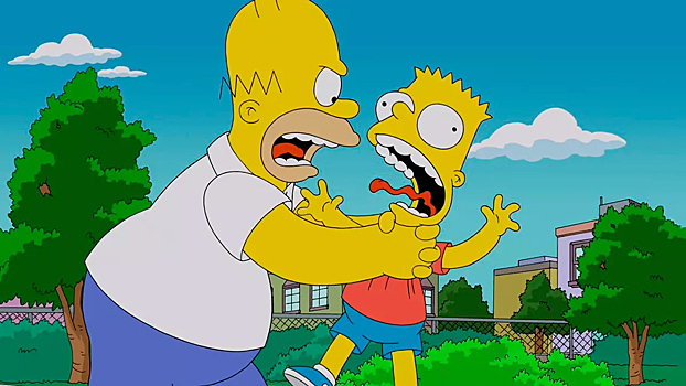 Гомер так и продолжит душить Барта в «Симпсонах»