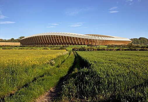 Первый в мире деревянный футбольный стадион построит Zaha Hadid Architects