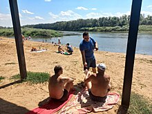 В Оренбурге спасатели вновь провели рейд на пляже в районе улицы Красная площадь