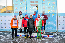 Депутаты из ХМАО приняли участие в лыжном забеге