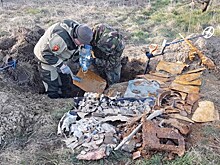 Калининградские поисковики нашли самолёт с останками бойцов Красной армии