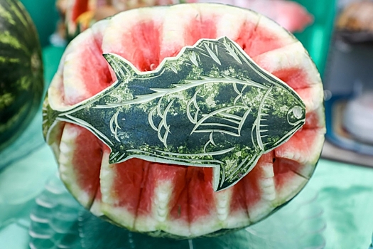 Почта России подготовила открытки для арбузного фестиваля в Камышине