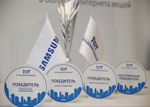 Samsung вручила награды первым выпускникам «IoT Академии Samsung»
