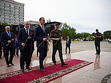Михаил Дегтярев почтил память хабаровчан-участников Великой Отечественной войны