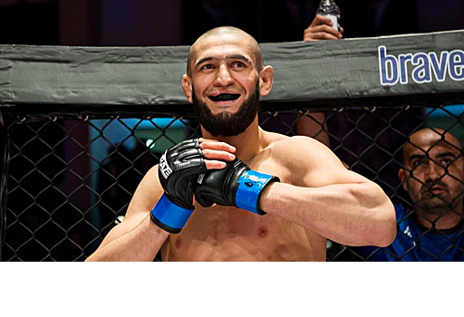 Боец UFC Чимаев назвал Нейта Диаза собакой