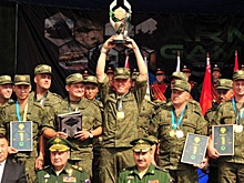 Российская команда одержала победу в "Военном ралли" Армейских международных игр в Туве