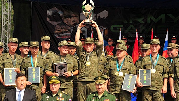 Российская команда одержала победу в "Военном ралли" Армейских международных игр в Туве