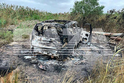 В Чечне неизвестный убил гражданина Китая и сжег его автомобиль