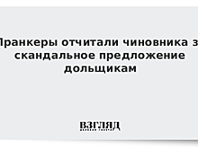 Пранкеры отчитали чиновника за скандальное предложение дольщикам