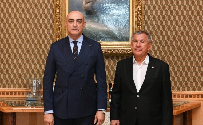 Президент Татарстана обсудил вопросы сотрудничества с руководством турецкой «Джошкуноз»