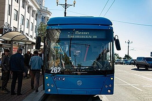 Шесть новых троллейбусов на автономном ходу появятся в Хабаровске до Нового года