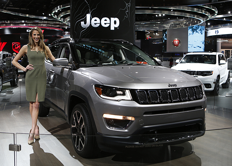 Jeep Compass на моторшоу в Детройте