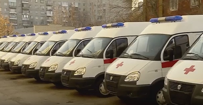 Сегодня в Саратов прибыли автомобили "скорой помощи"