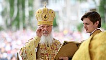 Патриарх заложил храм на месте крупнейшего производства аммиака в России