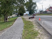 Подросток на мотоцикле пострадал в ДТП в Нижегородской области