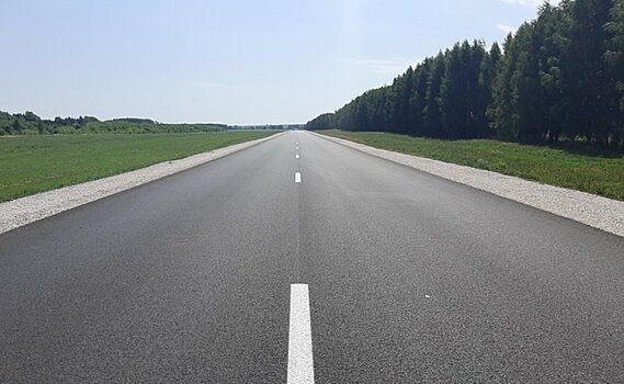 В Татарстане по нацпроекту отремонтировали дорогу "Казань — Ульяновск" — Старое Барышево — Камское Устье