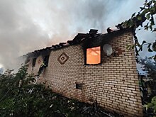 В Тоншаевском округе бывший главный врач лишился дома из-за пожара