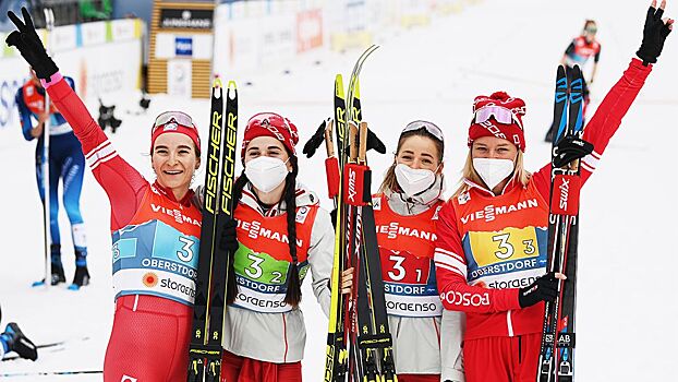 Русские лыжницы - сильнейшие в мире среди людей