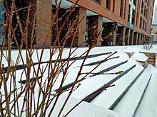 Опубликованы фотографии Новосибирска после пасхального снегопада