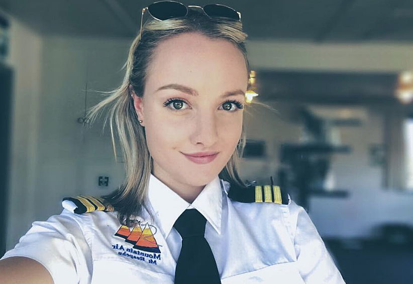 Эйми Берн живет в Новой Зеландии. Девушке 20 лет и уже четыре года она работает пилотом
