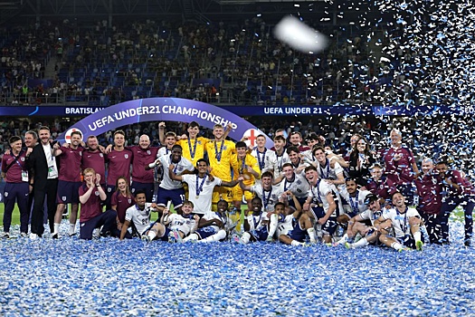 Сборная Англии выиграла молодежный ЧЕ по футболу