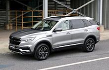 Zotye опубликовала фото интерьера 6-местного кроссовера Zotye T500