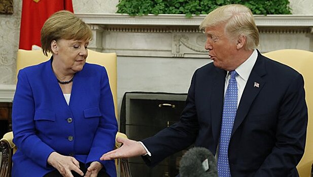 Меркель пригласила Трампа посетить родину его предков