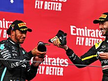 Хэмилтон — Риккардо: в следующий раз буду пить из своего ботинка