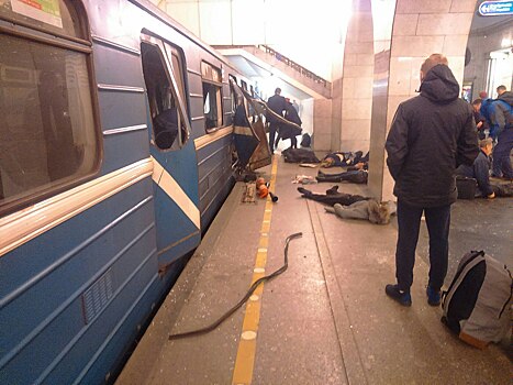 Взрывное устройство в петербургском метро было с поражающими элементами