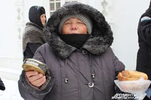 В Красноярске бездомные из-за морозов стали чаще обращаться за помощью