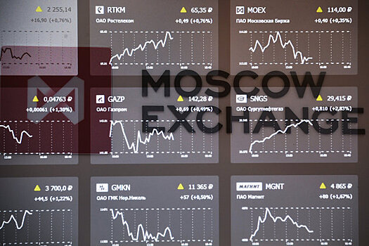 Рынок акций и рубль значительно снижаются на первых торгах мая