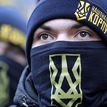 Под Ровно радикалы из Нацкорпуса подрались со сторонниками «Слуги народа» - пострадал полицейский