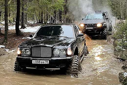 В России продают Bentley Arnage с гигантским клиренсом и полным приводом