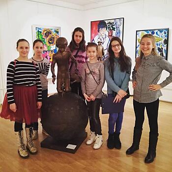 Юные дизайнеры из Кузьминок побывали в Музее современного искусства