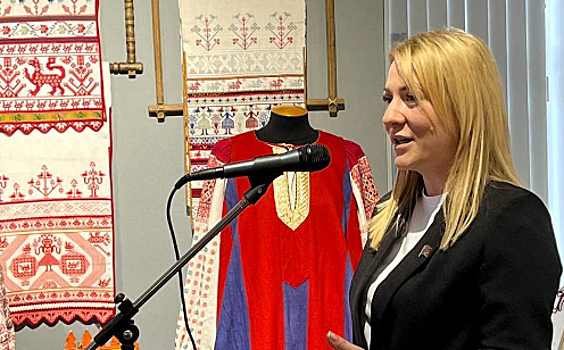 Председатель Совета депутатов г.о. Щелково Мария Тарасова побывала в Историко-краеведческом музее округа