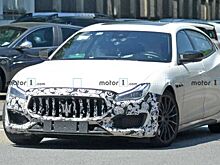 Прототип Maserati Quattroporte «поймали» на дорожных тестах