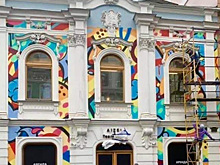 Особняк XIX века в центре Москвы разрисовали без ведома властей
