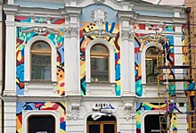 Особняк XIX века в центре Москвы разрисовали без ведома властей