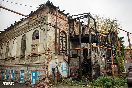 Ситуационный план составлен для комплекса построек на улице Грузинской