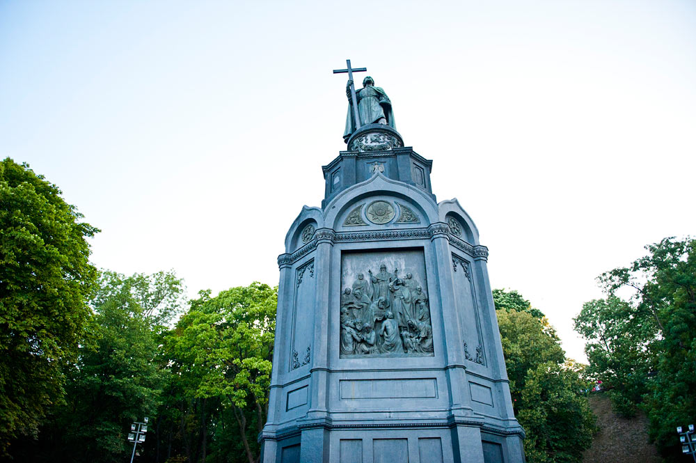 Памятник князю Владимиру, Киев, Украина, Европа